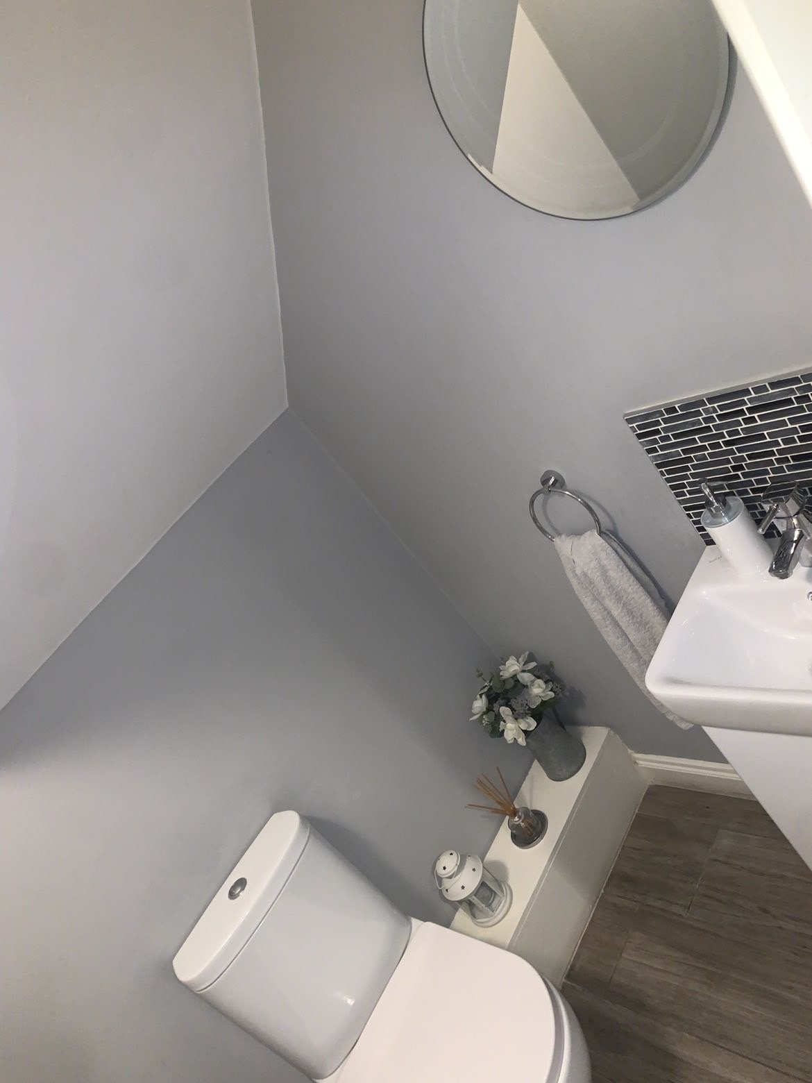 Clean bathroom