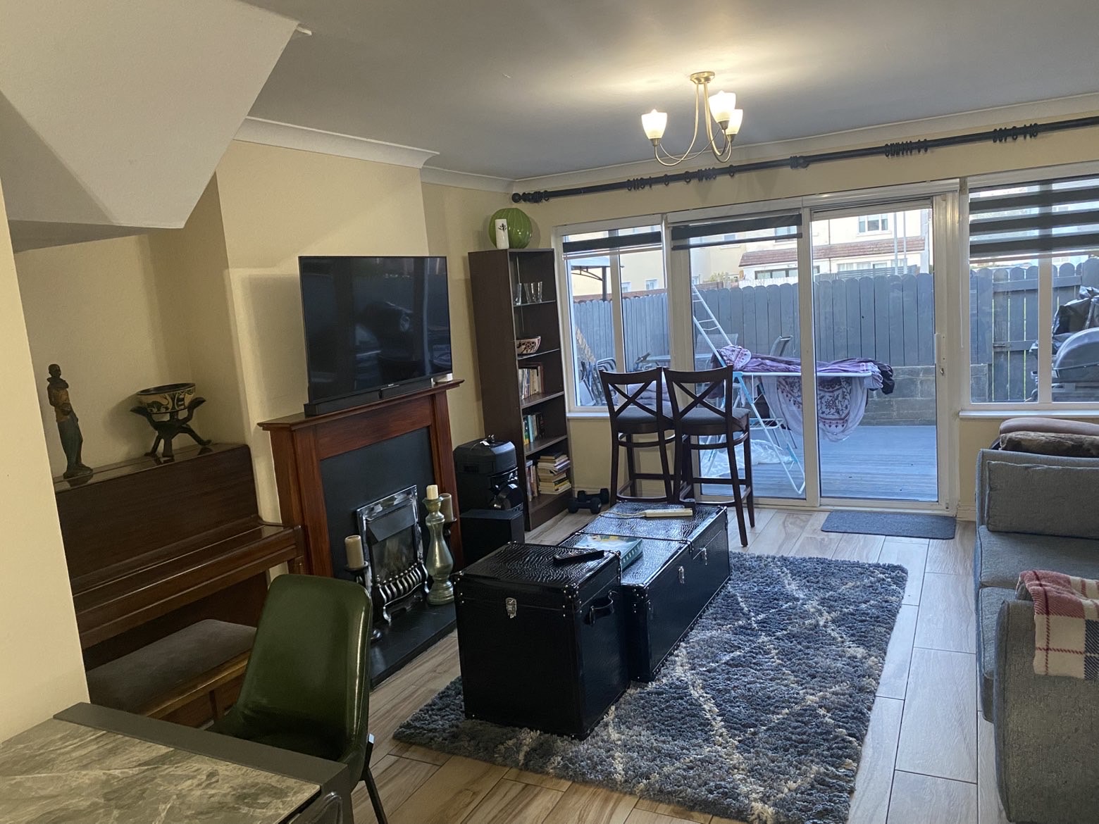 Living area clean